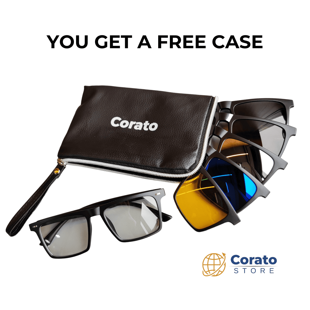 6-in-1 Clip-on Glasses Model Horizon