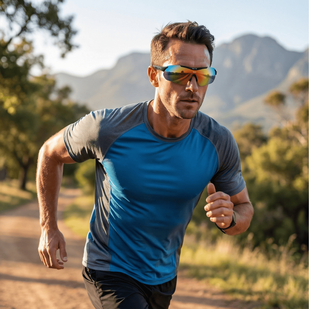 6-in-1 Polarised Sports Sunglasses | 6 Interchangeable Lenses
