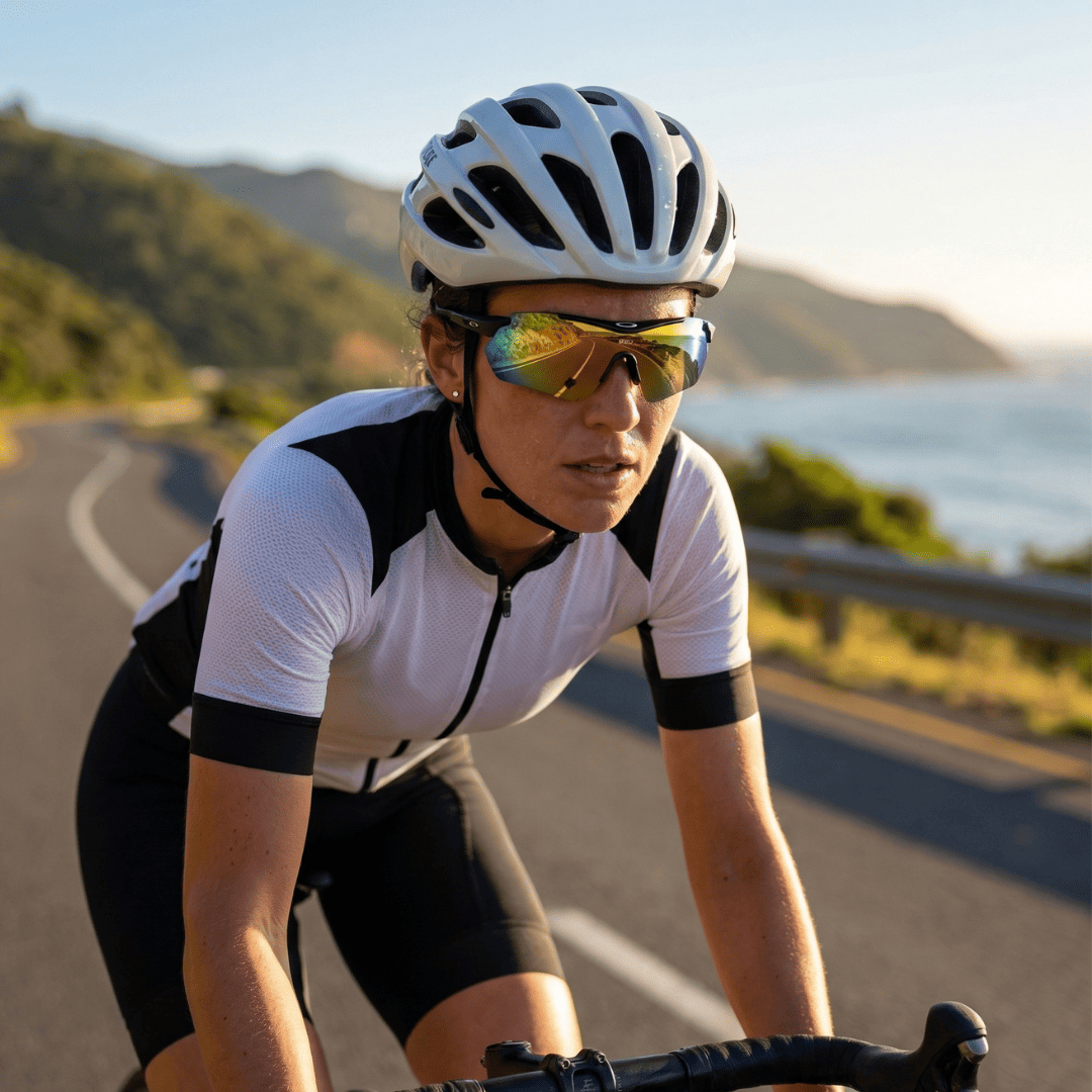 6-in-1 Polarised Sports Sunglasses | 6 Interchangeable Lenses