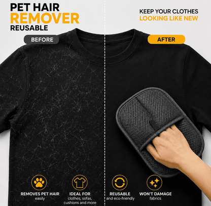Reusable Pet Hair Removal Glove