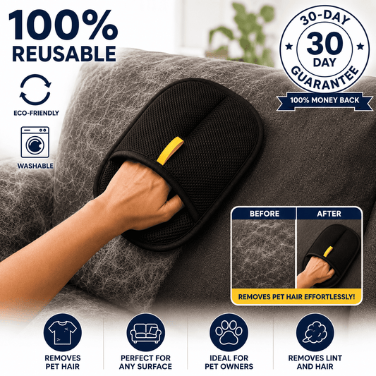 Reusable Pet Hair Removal Glove | BUY 1 GET 1 FREE