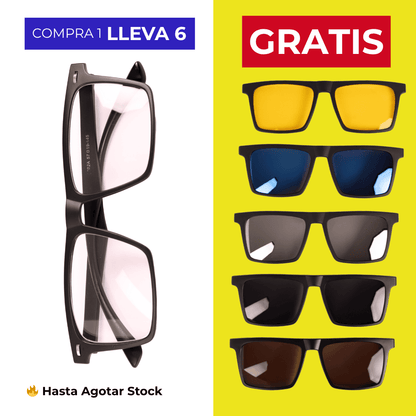 Gafas Multicolores 6 en 1 - COMPRA 1 LLEVA 6